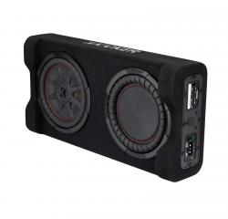 Kicker 51PTRTP10 - 25 cm Aktiv Subwoofer mit 800 Watt (RMS: 400 Watt)