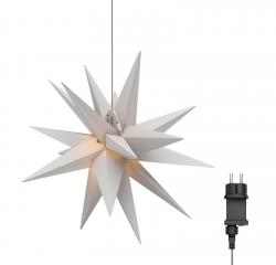 LED-Weihnachtsstern 3D, 56 cm, mit Netzkabel