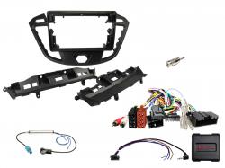Einbauset mit Lenkradadapter f�r 9 Zoll Autoradio in Ford Transit Custom / Torneo (12-18), PDC