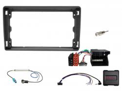 Einbauset mit Lenkradadapter f�r 9 Zoll Autoradio in Ford C-MAX / S-MAX / Focus / Kuga / Galaxy