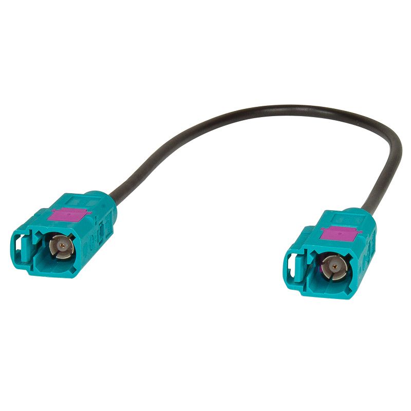 Gazechimp Dual Male Fakra Y-Splitter auf Weibliche Fakra Antennenadapter Kabel Für Fahrzeug Antennenanschluss 