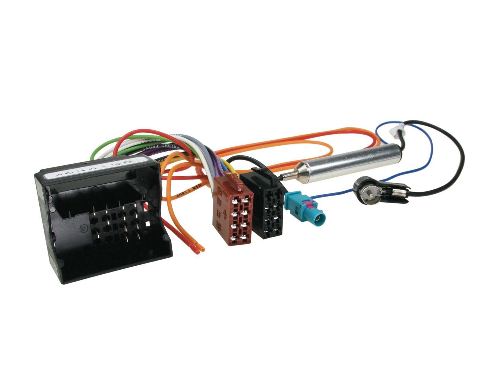 Picasso 04-10 1-DIN Autoradio Einbauset Adapter Kabel Radioblende Citroen C4 L 