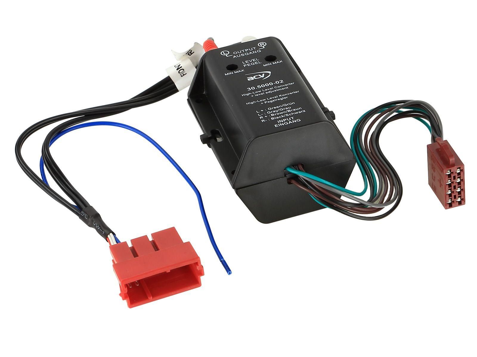 Radio Blende Adapter Kabel Set für Audi A4 B5 A6 C4 A8 4D Aktivsystem 1 DIN 