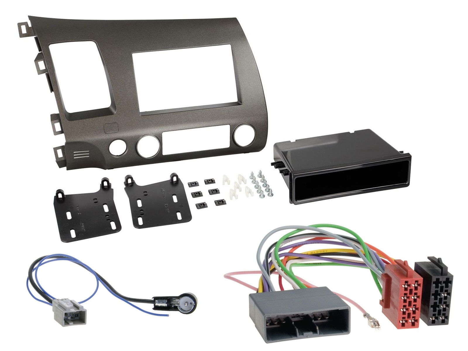 Radioeinbauset für DIN Autoradio in Honda Civic 