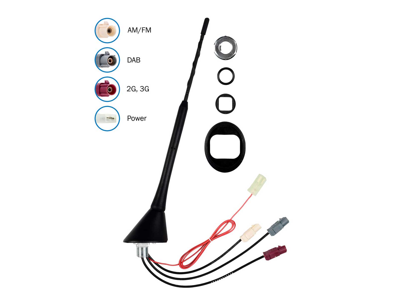 DAB 16V Antenne Einbau 