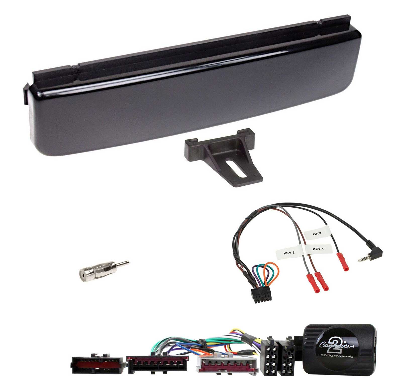 Ford Mondeo Radio, Autoradio Einbauset Antennenadapter +