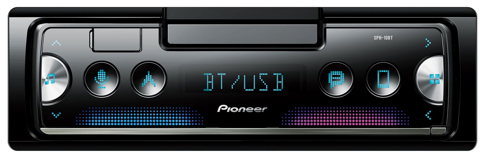bis 2003 caraudio24 Pioneer SPH-10BT MP3 AUX Bluetooth USB Autoradio f/ür Skoda Fabia