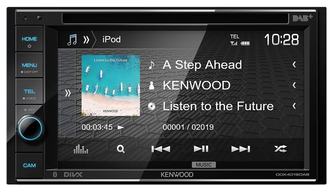 Indexbild 6 - Kenwood USB DVD DAB MP3 Bluetooth 2DIN Autoradio für Honda Fit 06-07 nur US-Impo
