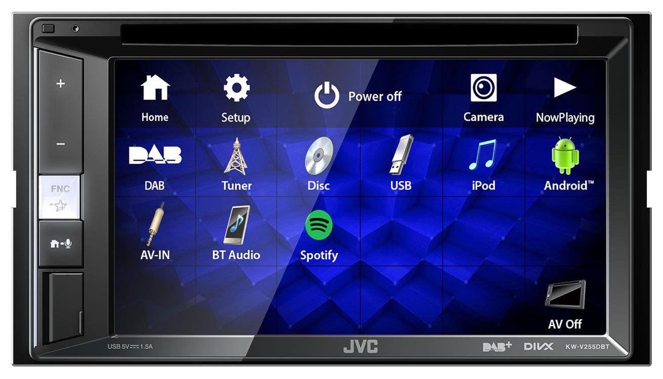 JVC DAB Bluetooth MP3 USB Autoradio für Citroen C4 