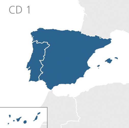 Blaupunkt Tele Atlas TomTom Spanien / Portugal caraudio24.de