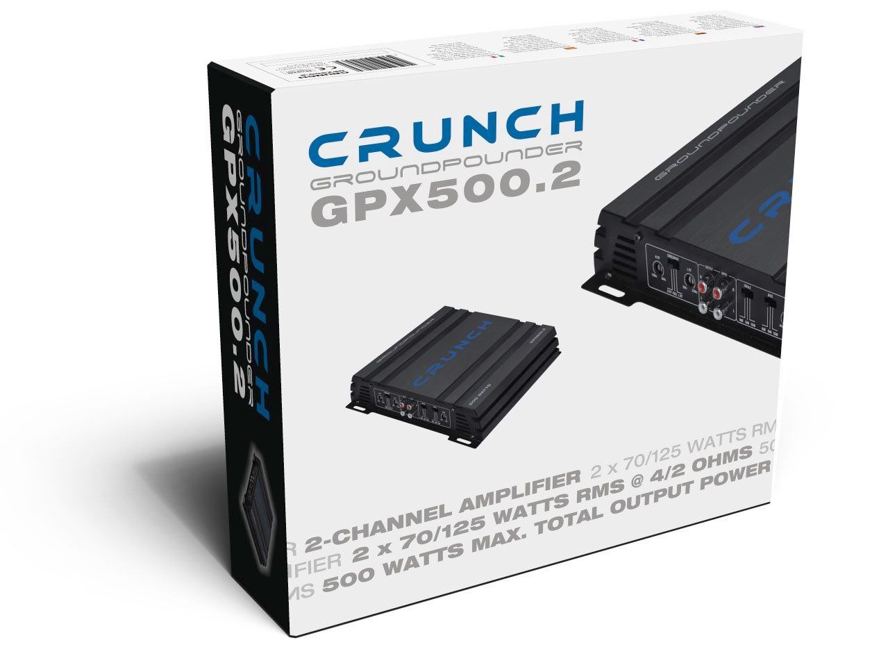 Crunch CBP500 - Basspaket mit einem 30cm Subwoofer + 2-Kanal