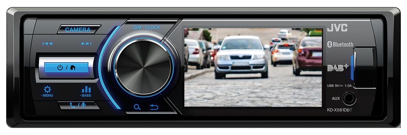 Autoradio JVC KD-X561DBT USB/AUX/DAB+/Bluetooth/Android/iOS