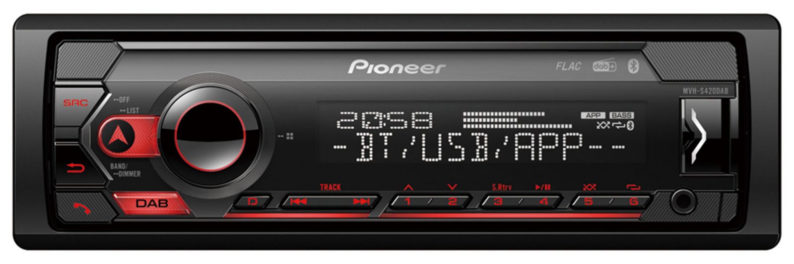 USB Aux Fiat Fiorino Radio Pioneer MVH-S300BT Stereo Bluetooth Freisprechanlage
