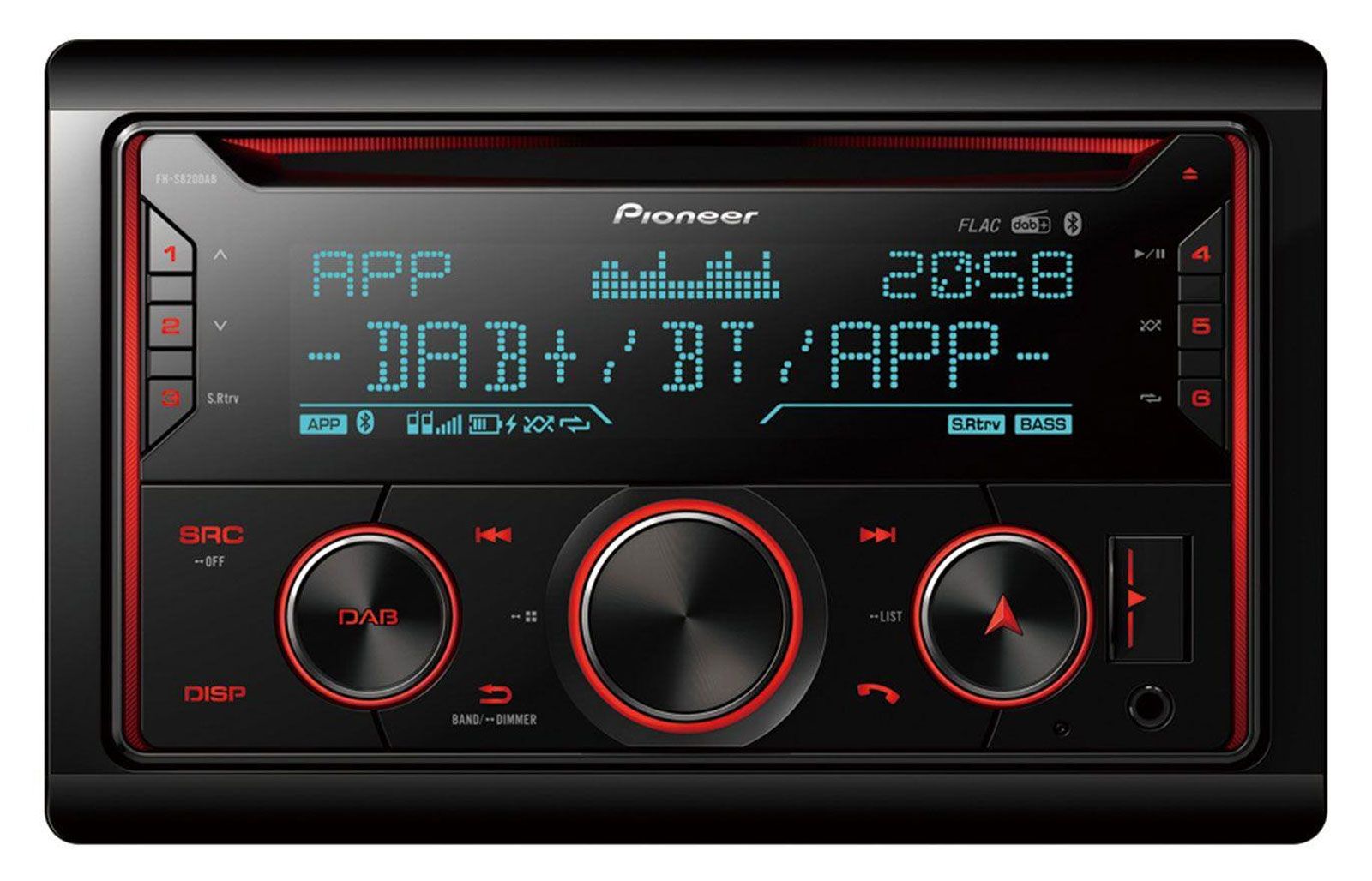 JVC 2DIN Bluetooth MP3 AUX USB Autoradio für Opel Astra J ab 2009 Platinsilber
