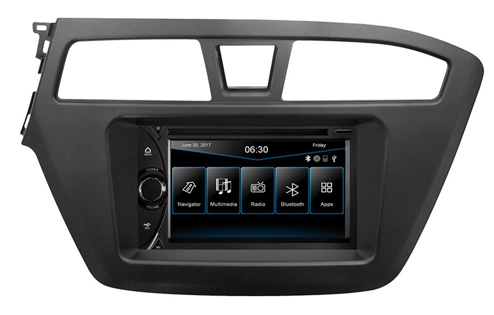 ESX VN6314D - Navigation mit Bluetooth / TMC / USB / DVD / 3D / SD für Hyundai i20 (GB, ab 2014)