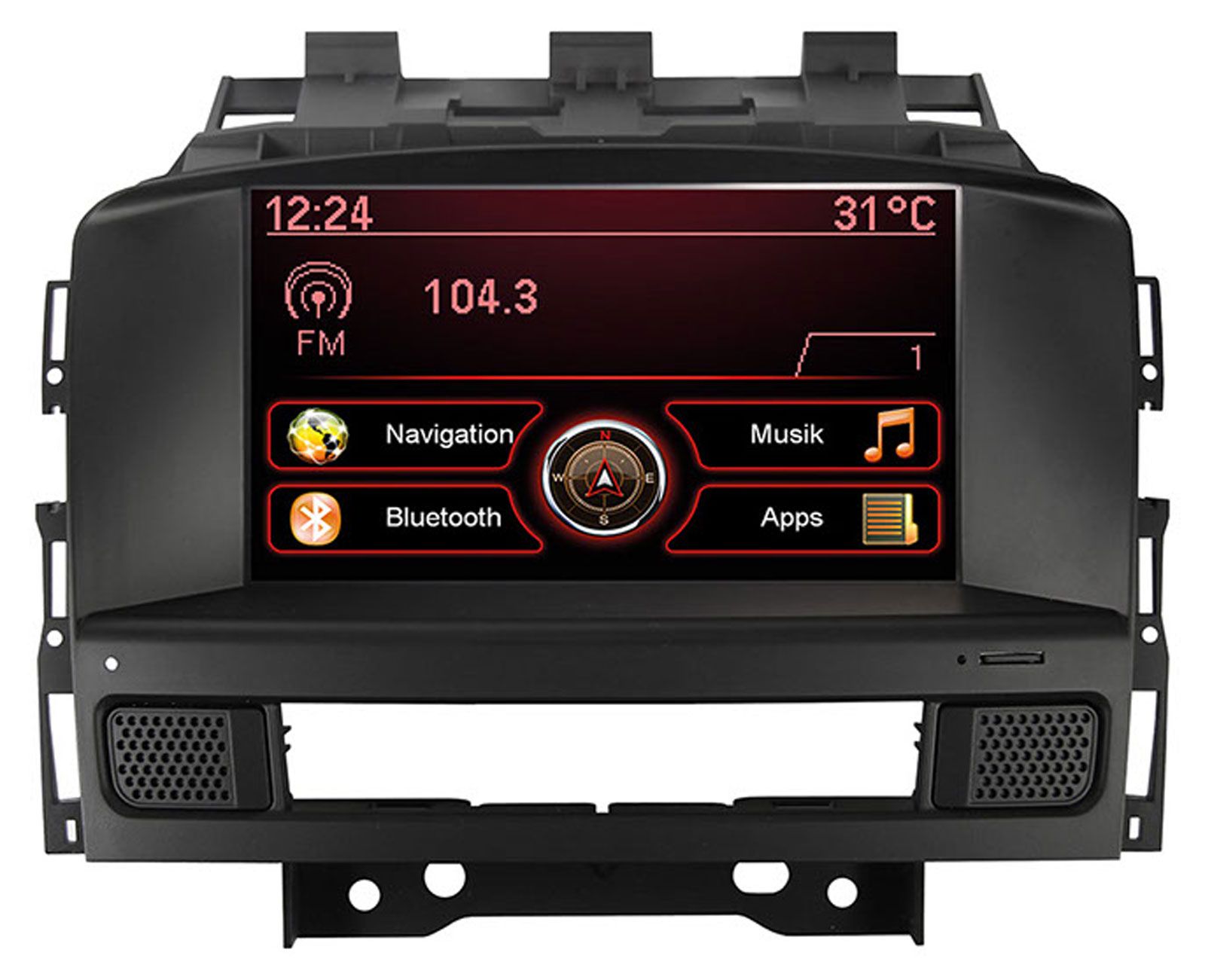 Bluetooth AUX Adapter geeignet für Opel Astra