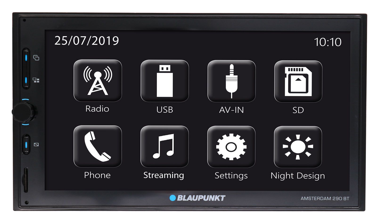Blaupunkt MP3 USB AUX Bluetooth SD Autoradio für Mitsubishi Lancer ab 2003 