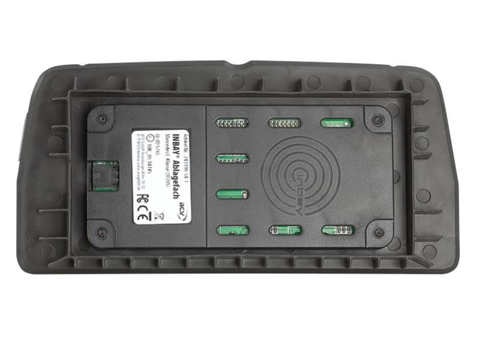 Inbay Ablagefach Qi Fur Mercedes C W205 E Caraudio24 De