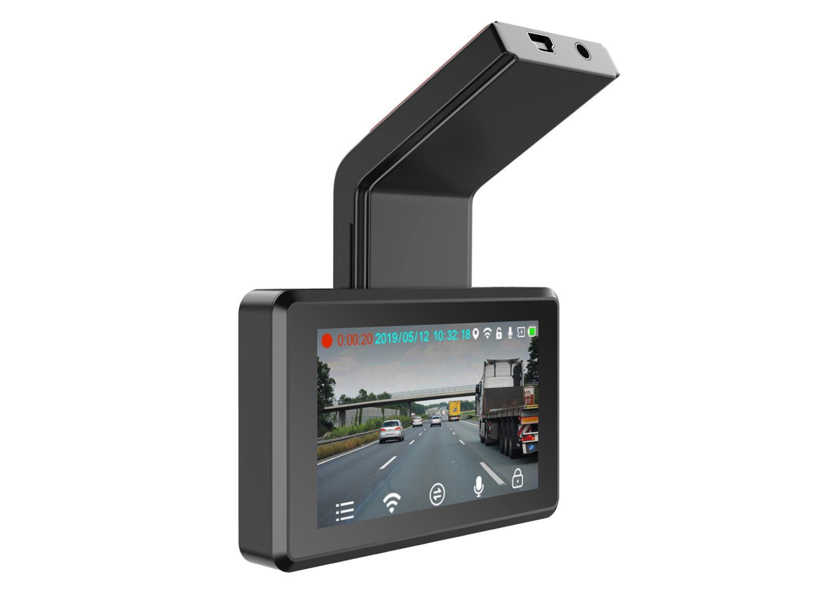 ACV 771000-6532 - Dashcam mit 3 Zoll Display, 1080p Full HD, 140°, WiFi, G-Sensor