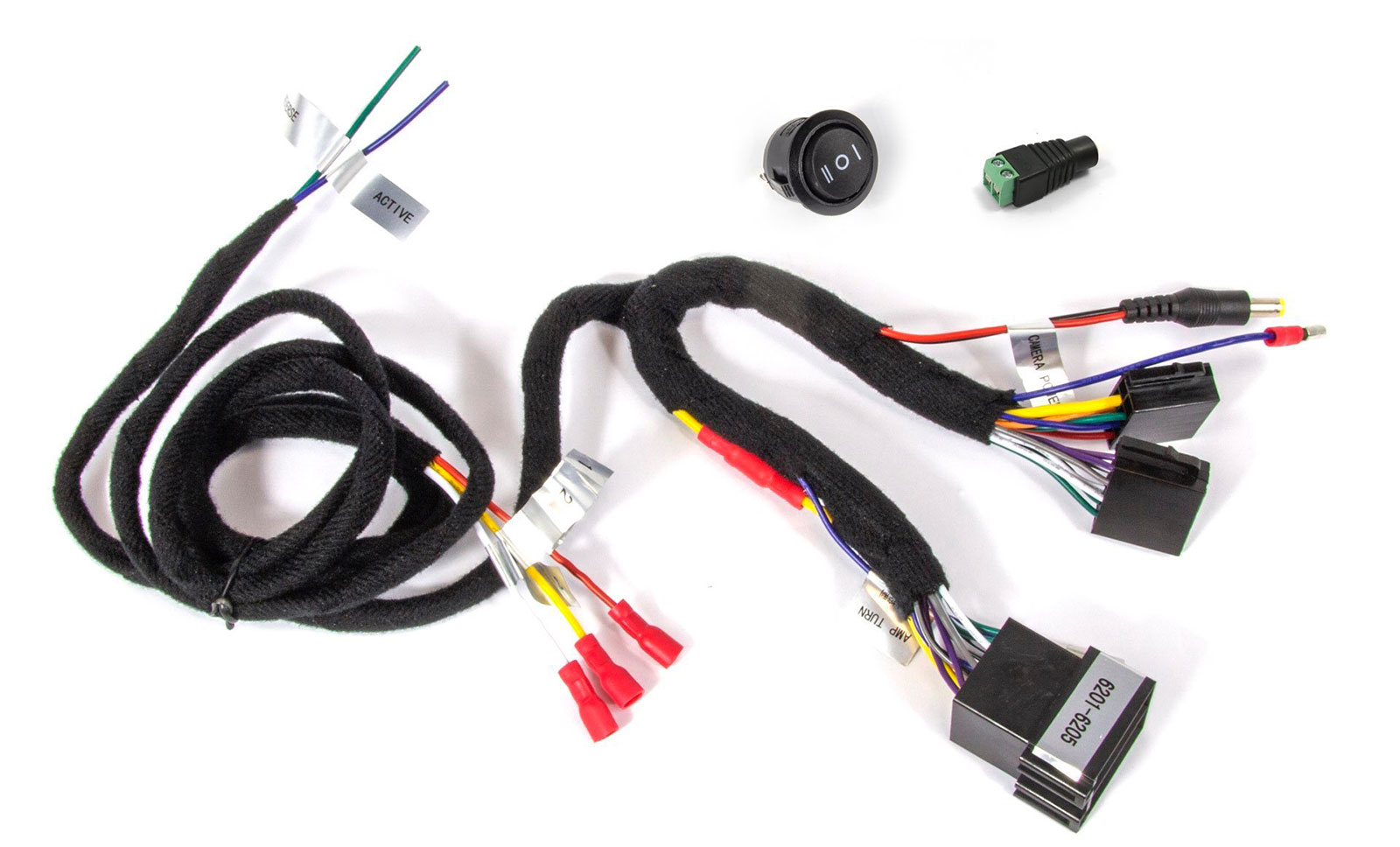 Universal 1x ISO-Stecker auf DIN-Buchse - ISO Adapter (KFZ) 