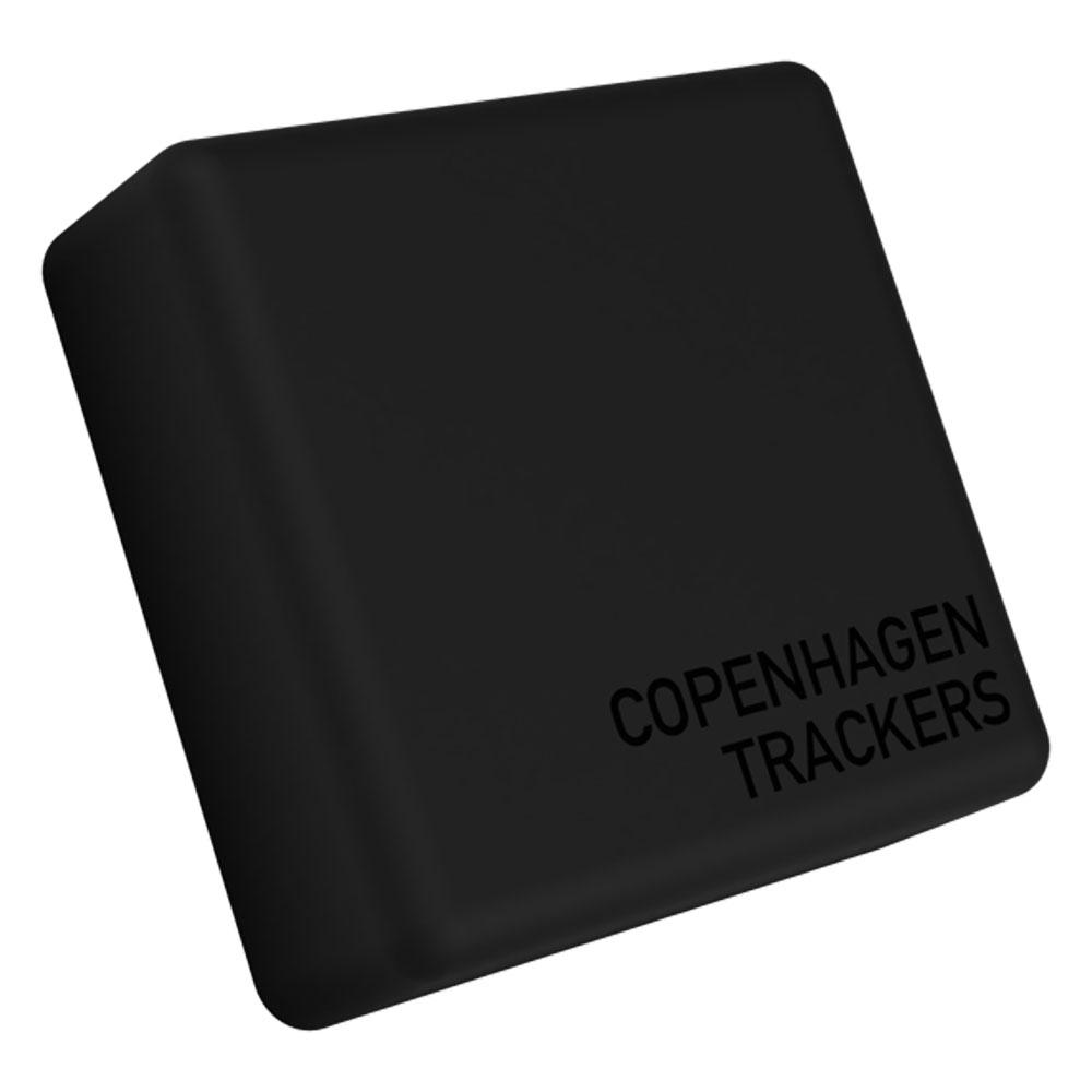 Copenhagen Trackers Cobblestone GPS Tracker Schwarz - inkl. SIM, keine Grundgebühr, bis 7 Jahre Akku