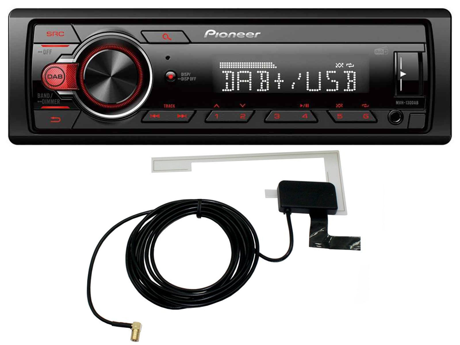 Indexbild 2 - Pioneer 1DIN MP3 DAB USB AUX Autoradio für Mercedes R-Klasse (W251, 05-12)