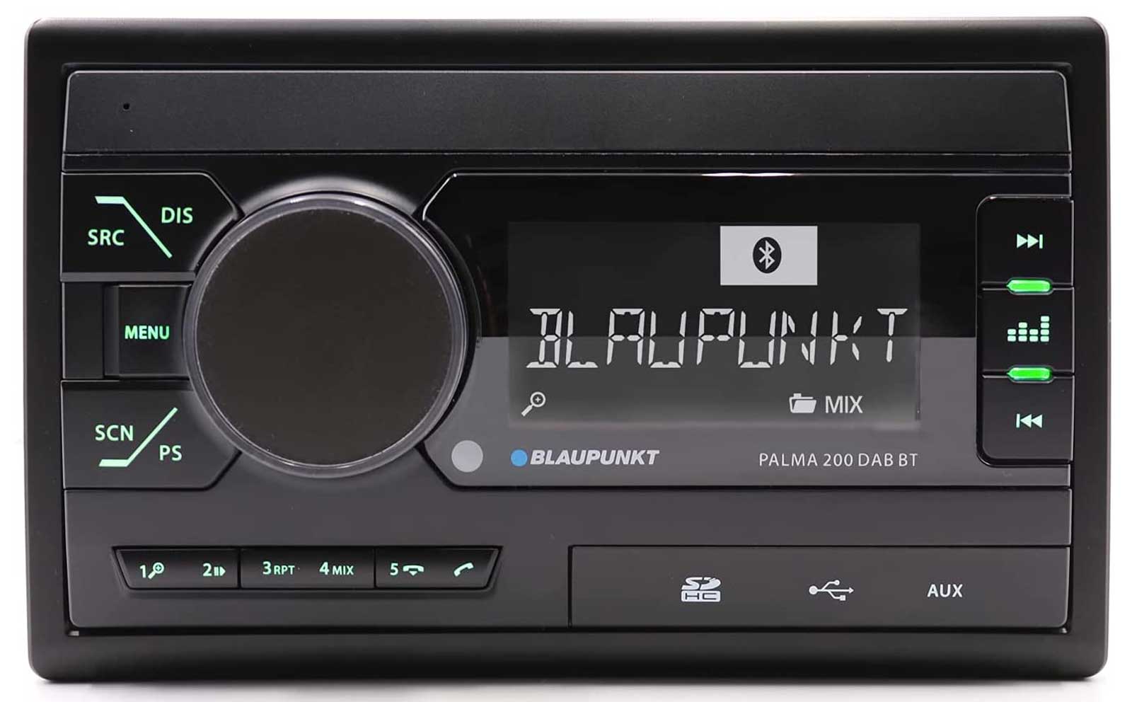 JVC USB 2DIN Bluetooth MP3 AUX Autoradio für Fiat 500 ab 12 ISO schwarz 