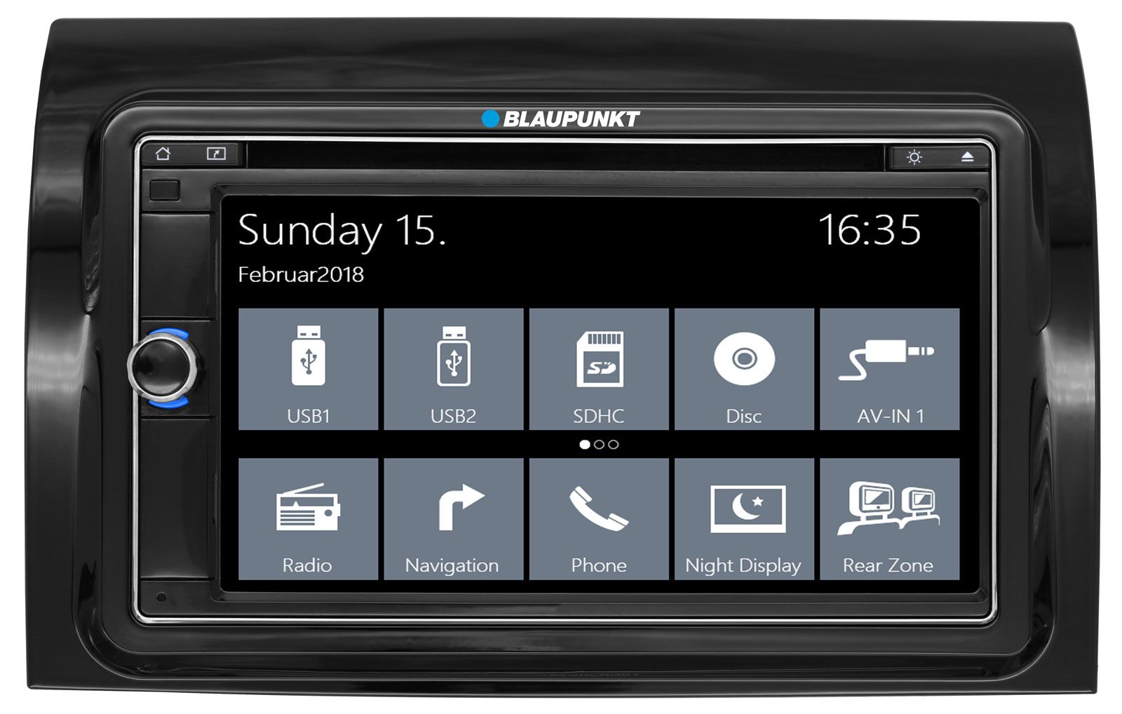 Blaupunkt Camper 690 DAB D8 - Navigation mit Bluetooth / TMC / USB / DVD / SD für Fiat Ducato ab 21