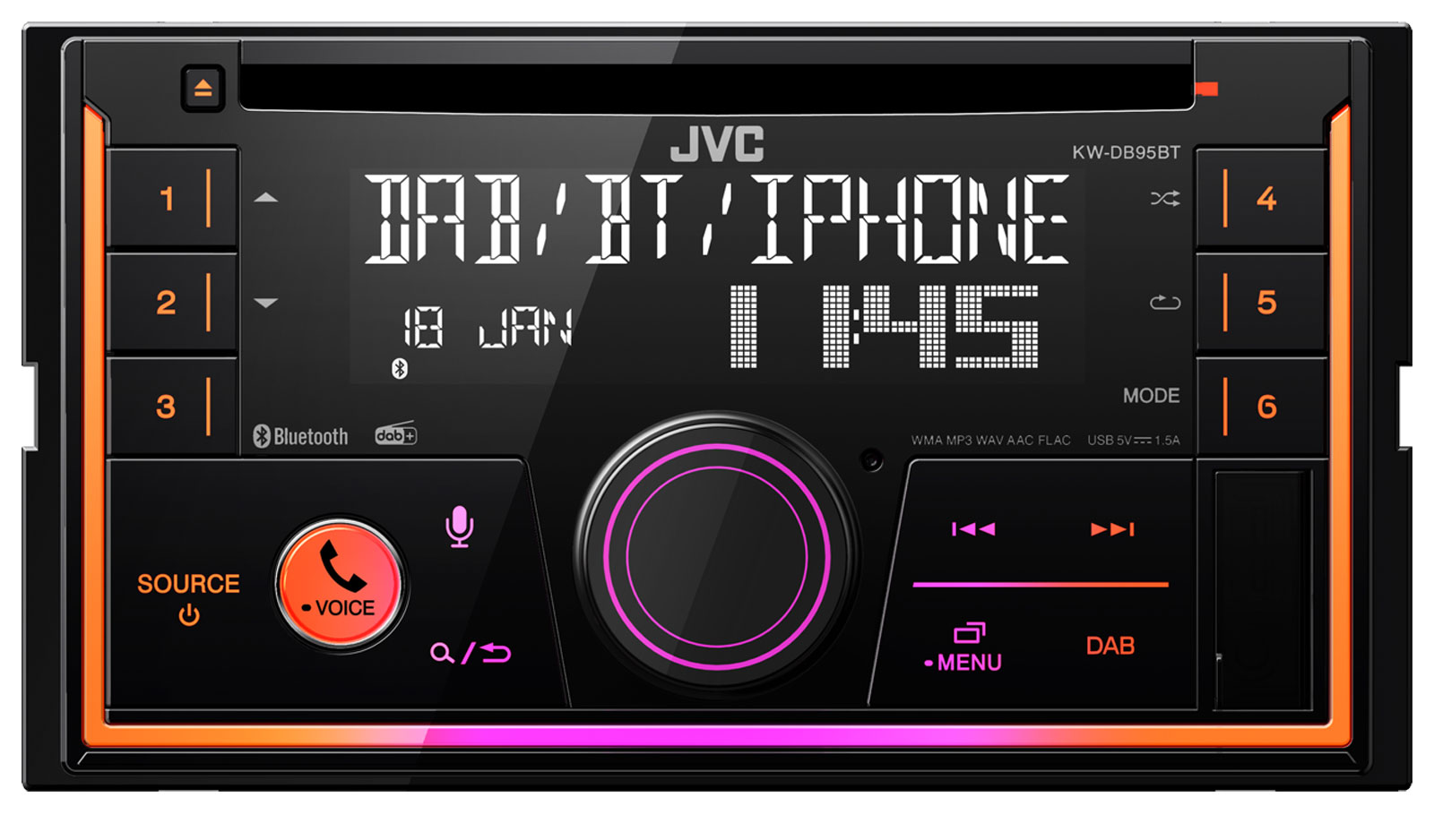 JVC KW-DB95BT - Autoradios 