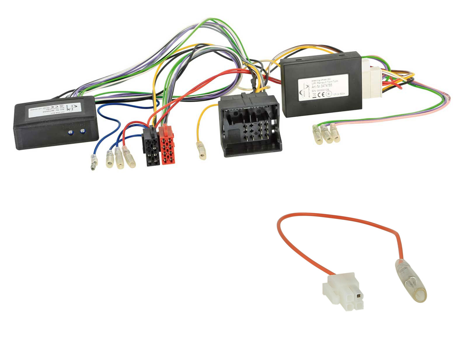 Lenkradfernbedienungsadapter Renault Clio Kangoo Megane Scenic Laguna Modus Trafic Fuer Pioneer 5797 2733