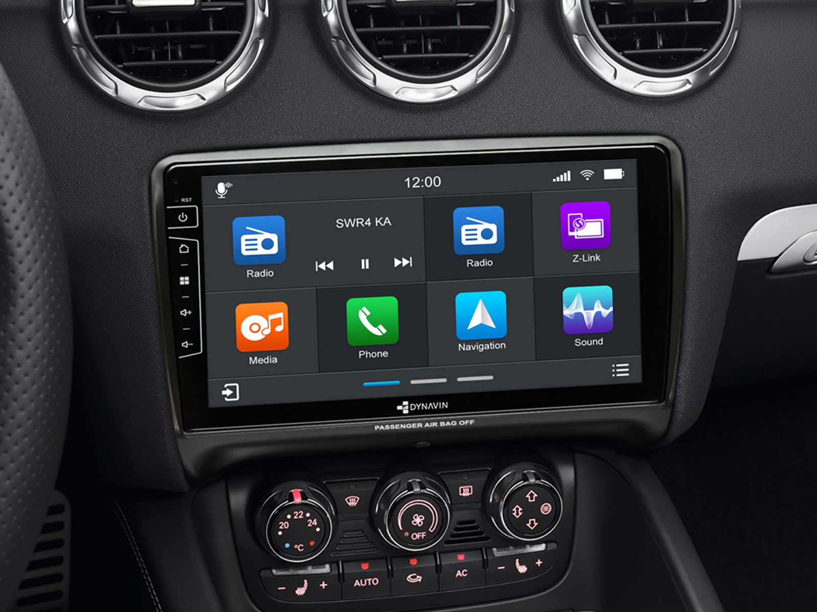 Dynavin D8-TT Premium Flex - Navigation mit Touchscreen / DAB / Bluetooth für Audi TT
