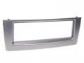 Einbaurahmen fr DIN Autoradio in Fiat Linea (ab 07), Grande Punto (2005-2010) - anthrazit metallic