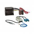Adapterkabel ISO fr Audi, Seat, VW, Skoda (Quadlock) + Diversity Phantomeinspeisung Fakra (150 Ohm)