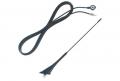 Dachantenne - Radio FM/AM - universal - 52 - schwarz - DIN 150 Ohm - 150261