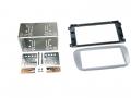 Einbaurahmen fr Doppel DIN Autoradio in Ford Focus, Mondeo, Galaxy, S-Max - Profi, silber