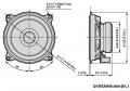 Pioneer TS-1001i - 10 cm Doppelmembran-Lautsprecher mit 110 Watt (RMS: 20 Watt)