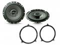 Pioneer Lautsprecher Set TS-1702i fr Audi A3, A4, A6, TT - 165 mm - 170 W - Fronttr / Hintere Tr