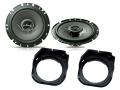 Pioneer Lautsprecher Set TS-1702i fr Mercedes C-Klasse (W202) - 165 mm - 170 Watt - Heckablage