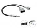 Antennenadapter - GT5 / GT13 (Buchse) - DIN (150 Ohm, Stecker) - f�r Hyundai i10, i20, i30 / Kia