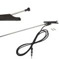 Holmeinschubantenne mit 210cm Kabel - Honda Accord, Civic, Mitsubishi, Mazda 323, Toyota, Suzuki