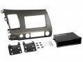 Einbaurahmen fr DIN Autoradio in Honda Civic Hybrid (FD3, 2006-2010) - anthrazit