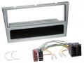 Radioeinbauset fr DIN Autoradio in Opel Combo C, Corsa C, Meriva, Tigra (2000-2004) - silber