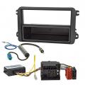Radioeinbauset mit CAN-Bus fr DIN Autoradio in VW Golf V, VI, Touran, Passat 3C, Caddy, EOS - Fach