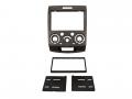 Einbaurahmen fr Doppel DIN Autoradio in Mazda BT-50 / Ford Ranger (2006-2012) - dunkelsilber