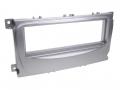 Radioeinbauset fr DIN Autoradio in Ford Galaxy, C-Max, Focus (ab 2007) - silber