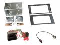 Radioeinbauset fr Doppel DIN Autoradio in Ford Focus C-Max, S-Max, Galaxy (03-07) - schwarz