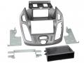 Radioeinbauset fr DIN Autoradio in Ford Transit Connect (mit Display, 12-18) - silber