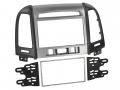 Radioeinbauset fr Doppel DIN Autoradio in Hyundai Santa Fe (USB, AUX, 3 Schalter, 06-12)