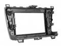 Einbaurahmen Set fr Doppel DIN Autoradio in Mazda 6 (2008-2012) - schwarz/silber
