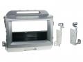 Einbauset mit Lenkradadapter fr DIN Autoradio in Kia Sportage 3 (2010-15) - silber